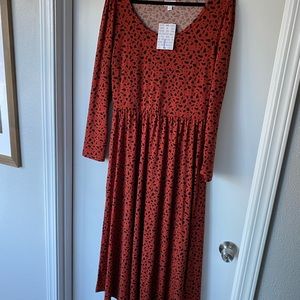 Lularoe Ryane dress NWT size Large